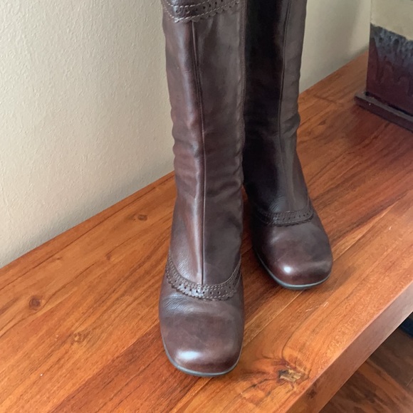 La Canadienne brown boots retro feminine - Picture 3 of 10